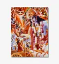 Krishna Shows Universal Form to Arjuna on Battlefield