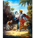 Krishna and Balarma Approach the City of Mathura