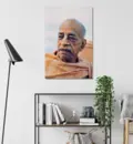 Srila Prabhupada Closeup Photo on Morning Walk