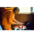 Prabhupada Cooking -- Chopping Tomatoes