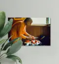 Prabhupada Cooking -- Chopping Tomatoes