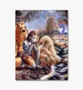 Lord Shiva Saves the Universe by Drinking Poison