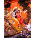 Radha and Krishna on the Swing