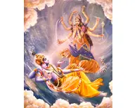 Maha Vishnu and Mother Durga