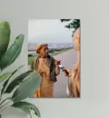 Srila Prabhupada Carrying a Cane on a Morning Walk