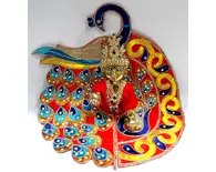 Deluxe Peacock Dress for Laddu Gopal Deity