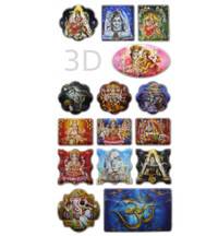 3D Spiritual Stickers -- 15 Pack