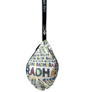 Radha Radha  - Digitally Printed Bead-Bag [3 sides and strap] Standard Size