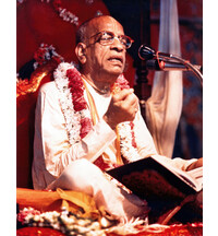 Srila Prabhupada Lecturing from Bhagavatam