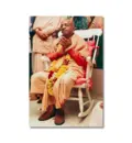 Srila Prabhupada in New York, Sitting in White Rocking Chair