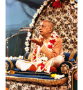 Srila Prabhupada in Mexico City, Giving Lecture on Blue Vyasasan