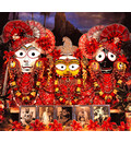 Sri Sri Jagannatha, Baladava and Lady Subhadra -- New Nilacala -- Philadelphia, PA