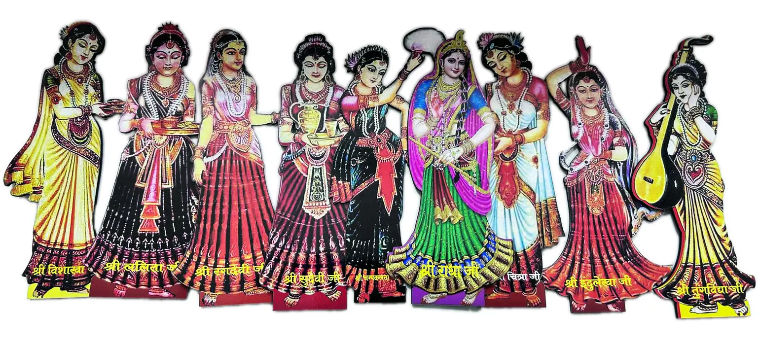 Radha Krishna Acrylic Stand