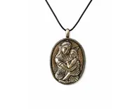Antique Yashoda with Bal Krishna Pendant