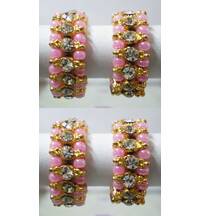 Deity Bracelets -- Colored Pearls