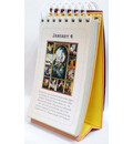 Hare Krishna Perpetual Desktop Calendar