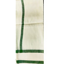 Pure Silk Dhoti and Chadar for Tall Devotees (49 inches wide)