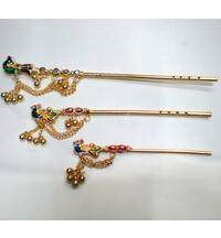 Krishna's Flute -- Peacock Design