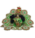 Laddu Gopal Dress Colorful Pearls and Gems