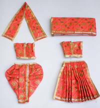Radha Krishna Dress with Embroidery