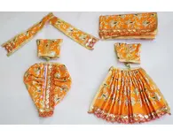 Radha Krishna Dress with Hand Embroidery