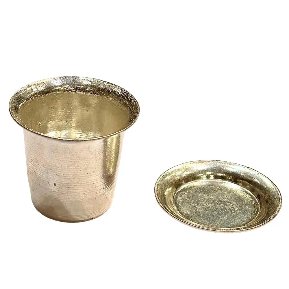Silver Cup with Lid