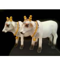 Standing Cows White 3" size (Set of 2)