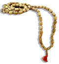 Barrel Shaped Tulsi Japa Beads