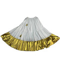 White Petticoat with Gold or Silver Border