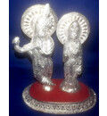 White Metal Radha Krishn (5\" high)