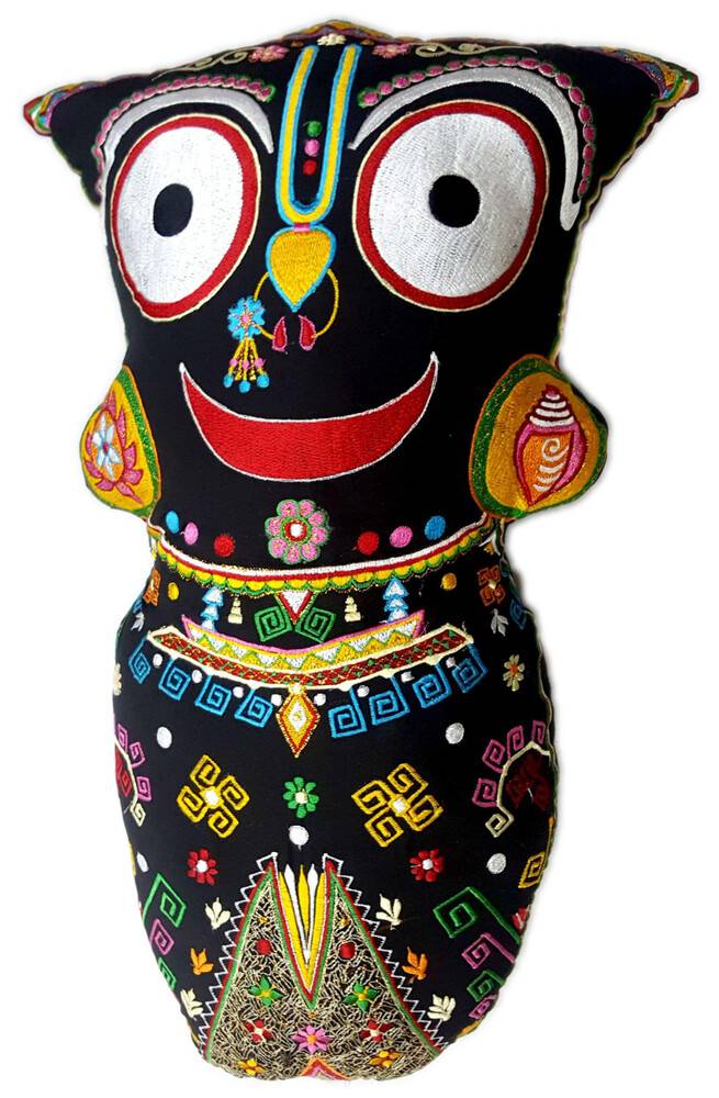 Childrens Stuffed Toy: Big Lord Jagannatha Doll (10\"x20\")