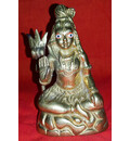 Lord Shiva Brass Deity (4.5\" high)