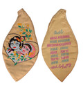 Radha and Krishna in Heart Japa Bag