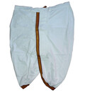 Dhoti White Ready-Made Trouser -- Fancy Borders