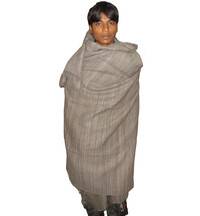 Men's Large Yak Wool Full Body Shawl / Chadar (98"x51")