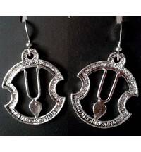 Earrings Tilak Hare Krishna (Pair)
