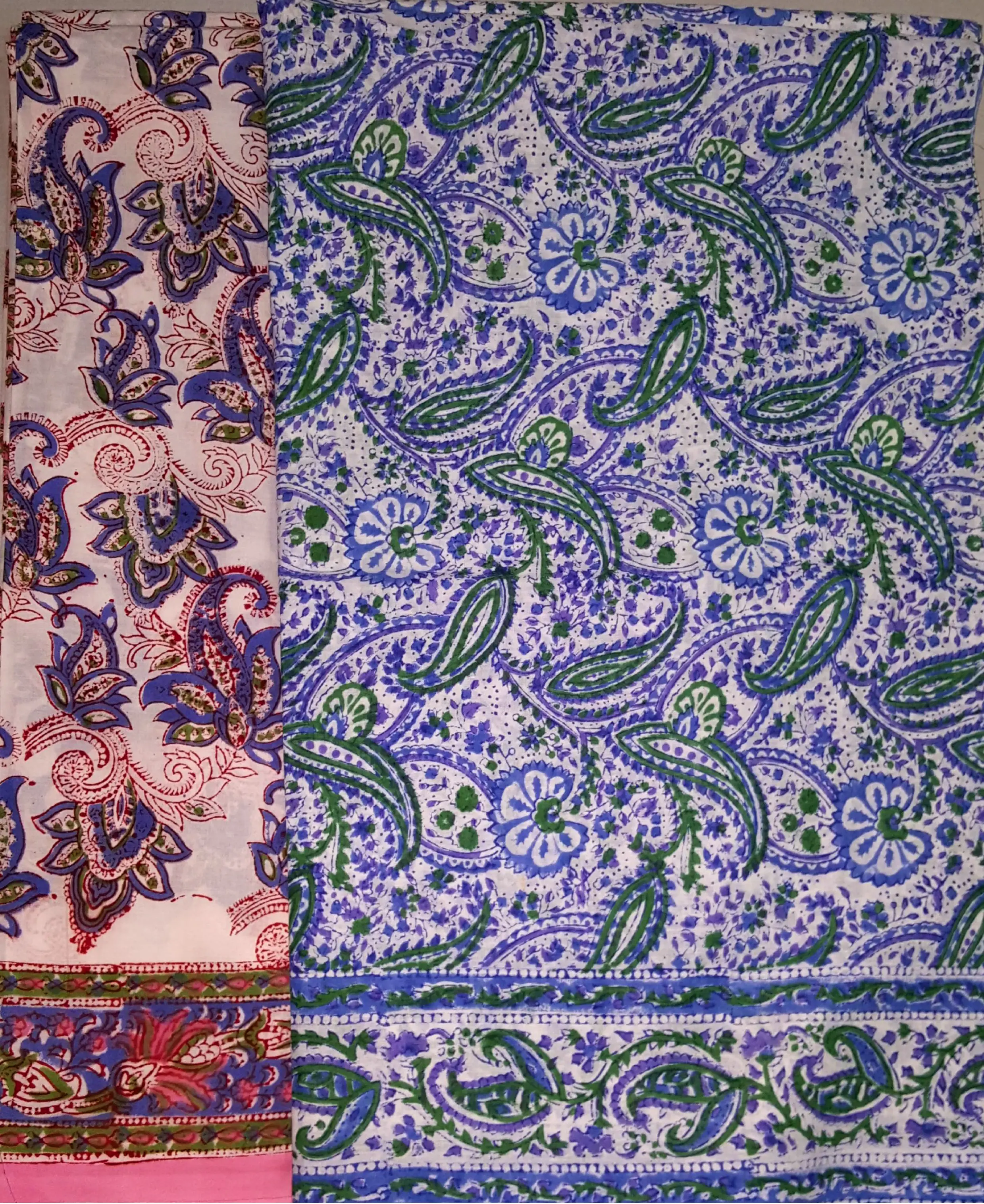 Mulmul Plain Sari with Border - Pure Cotton