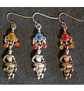 Mridanga Player Earrings