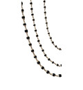 Silver Tulsi Necklace - Medium Beads