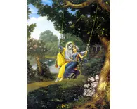 Radha and Krishna on Swing (Greeting Card Pack of 10) Radha and Krishna on Swing (Greeting Card Pack of 10)