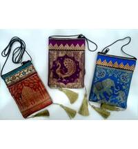 Zip Bag With Traditional Indian Designs (3.9" x 5.9")