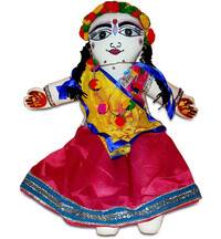 Childrens Stuffed Toy: Srimati Radharani Doll - 18" Inches