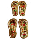 Pair of Golden Shoes (for Krishna or Gaura Nitai)